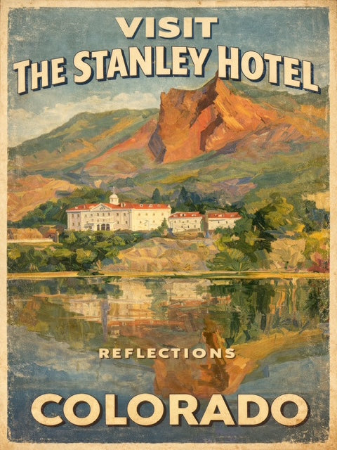 Reflections at The Stanley - Vintage Poster