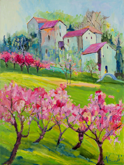 Cherry Blossoms, Springtime in France