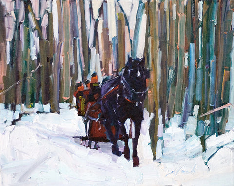 First Snow, Holiday Sleigh Ride