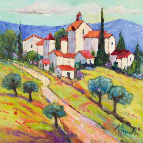 Olive Grove on the Hill