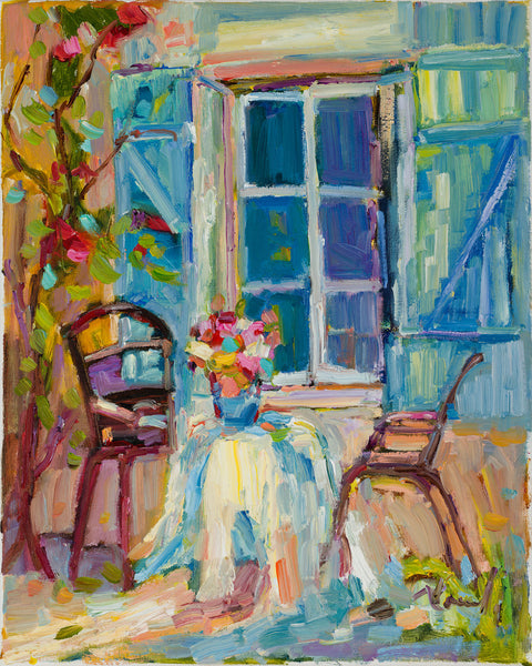 Cafe on a Quiet Morning