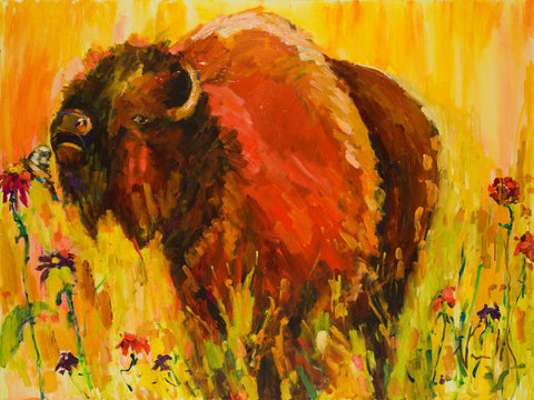Bison, Blooms and Butterflies