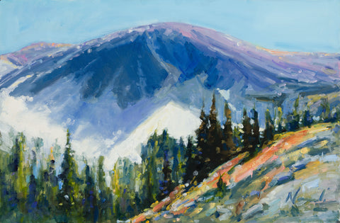 First Snow on the Slope
