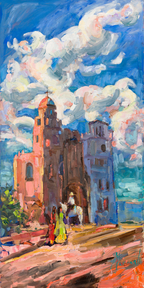 Sunset at the Mission
